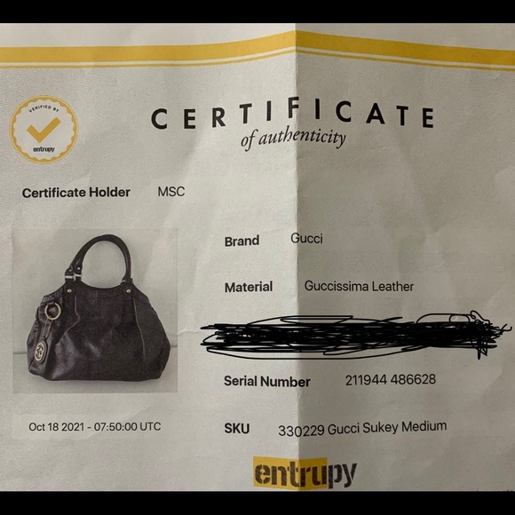 Gucci Guccissima Brown Leather Sukey Medium - Picture 11 of 12